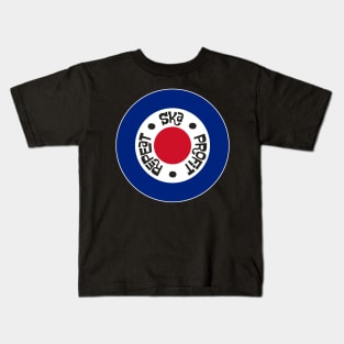 Ska Profit Repeat RAF Mod Circle Kids T-Shirt